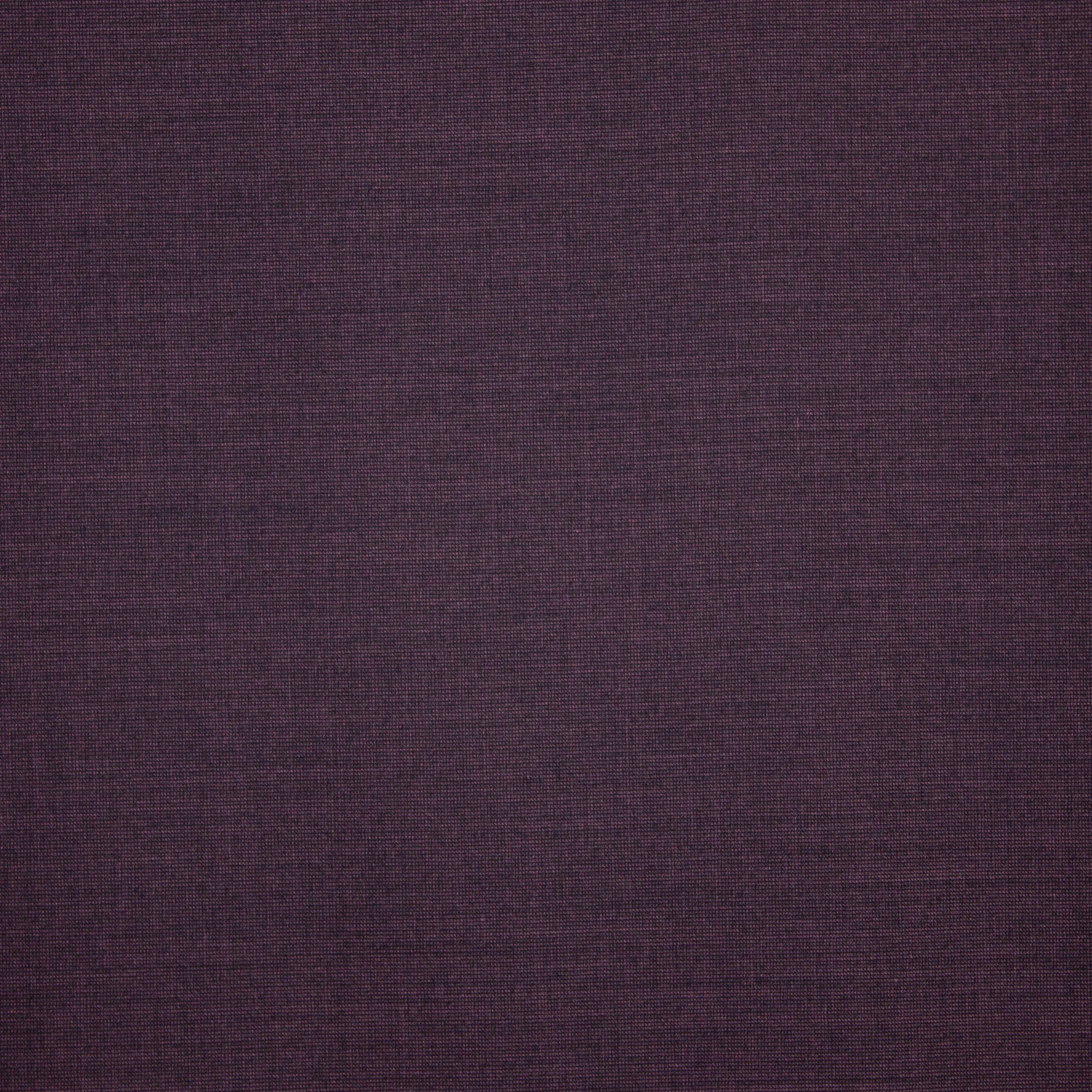Polyester/wol jeansstof paars/bruin